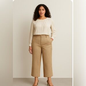 Harold's Tailored Straight-Leg Cropped Pants Women’s Size 10